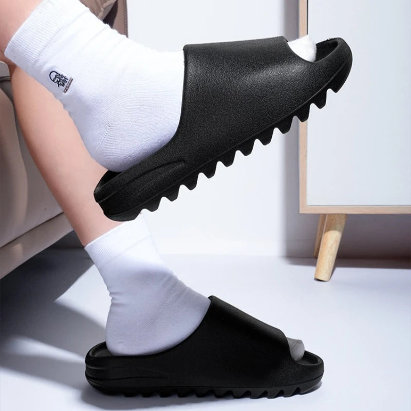 Ergonomic Cloud Slippers with Thick Anti-Slip Sole