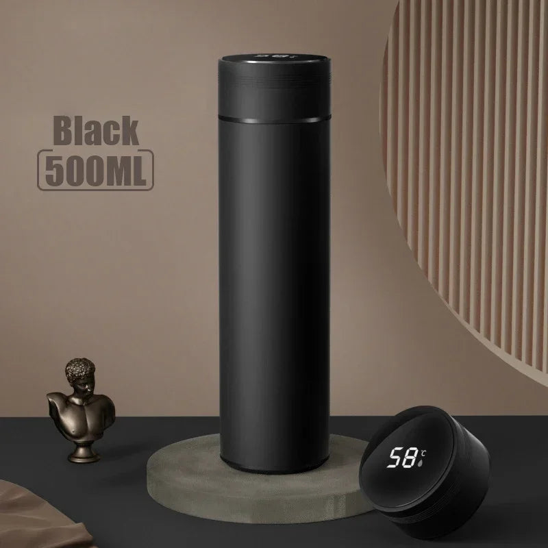 Smart Digital Thermos with LED Temperature Display
