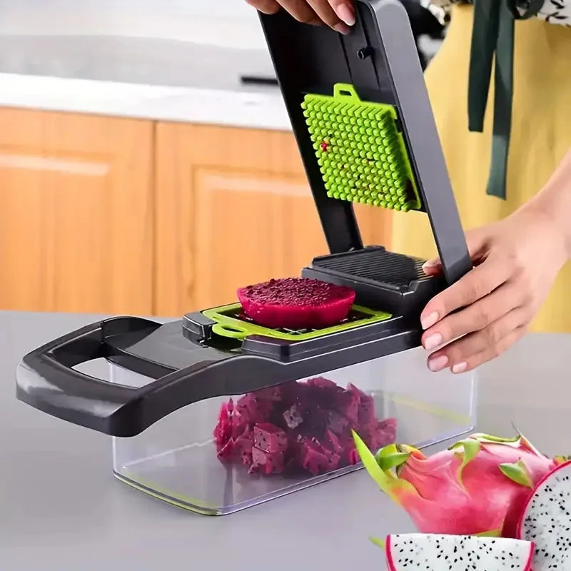 8-in-1 Multifunctional Vegetable Chopper and Slicer