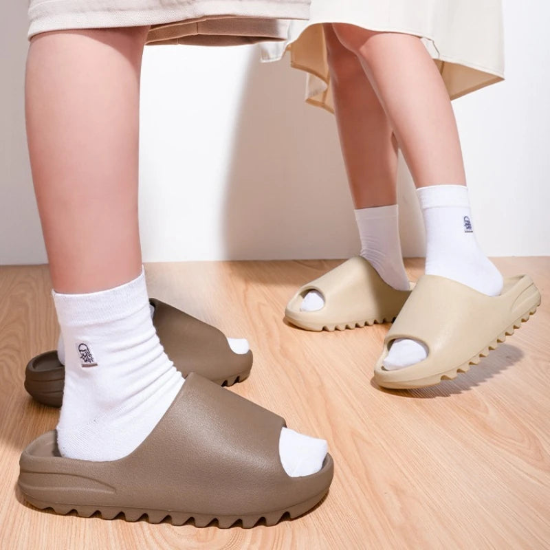 Ergonomic Cloud Slippers with Thick Anti-Slip Sole