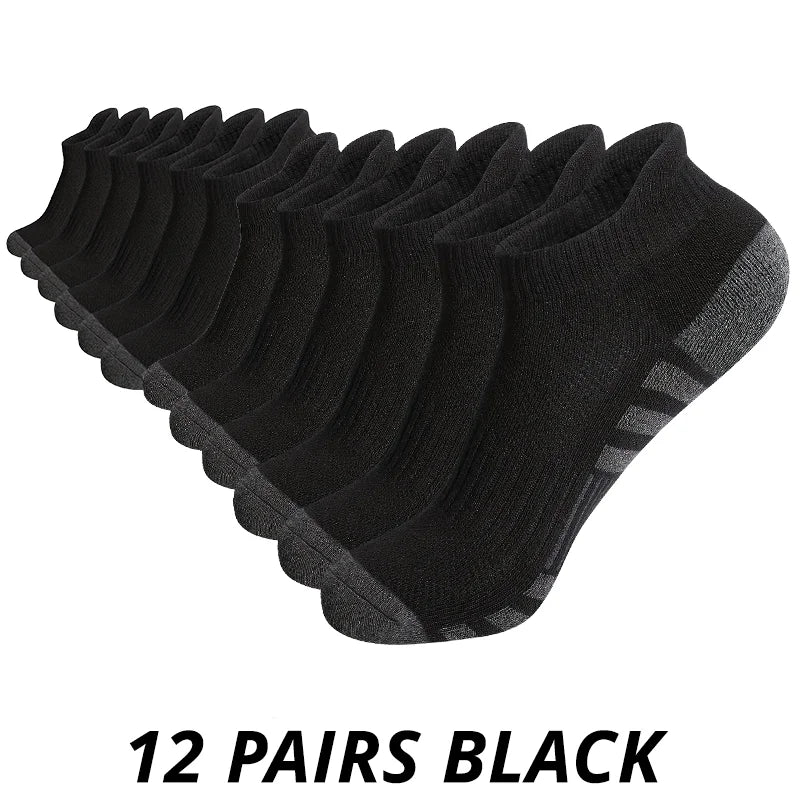 12-Pair Pack Men's Low Cut Socks