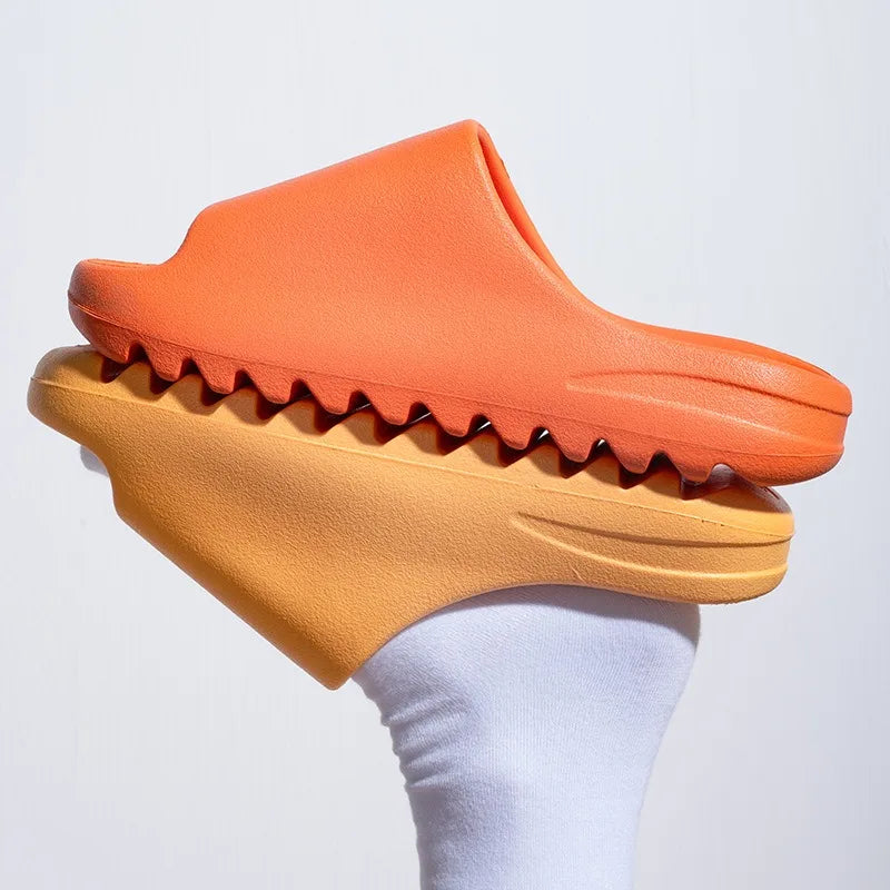 Ergonomic Cloud Slippers with Thick Anti-Slip Sole
