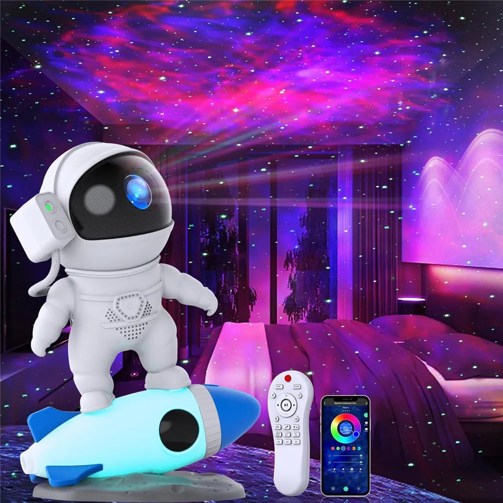 Astronaut Galaxy Projector with Remote Control