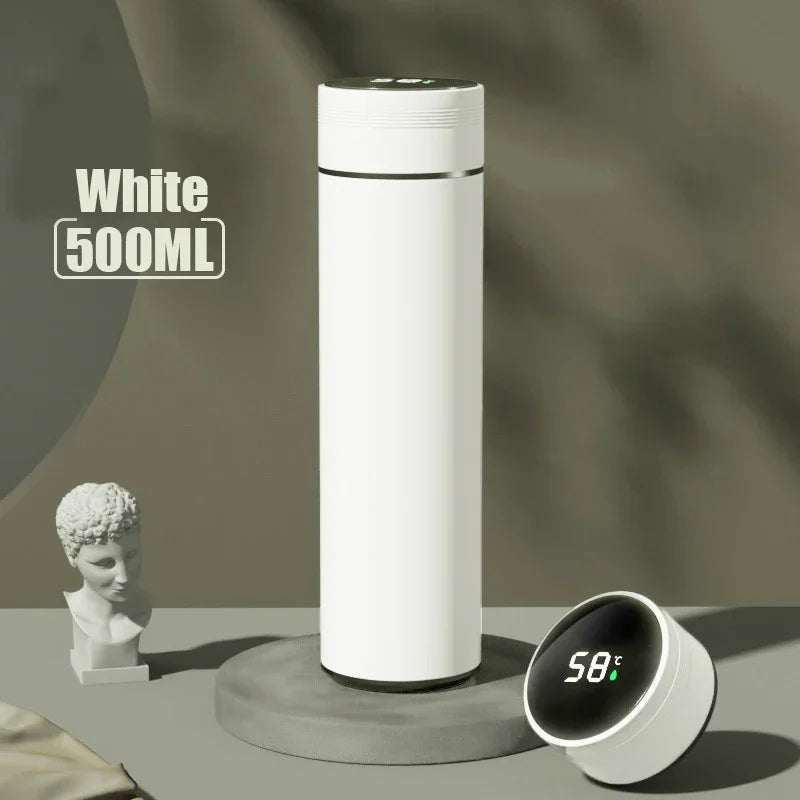 Smart Digital Thermos with LED Temperature Display